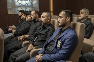 قسم الشؤون الفكرية ينظم ورشة في صيانة التراث المخطوط وحفظه لوفد من ميسان