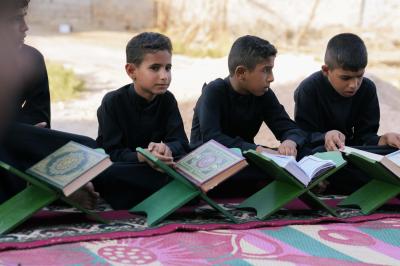 المجمع العلمي يجري اختباره الشهري لطلبة الحفظ في المثنى