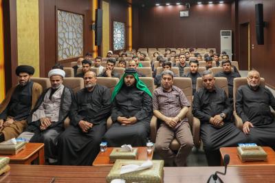 العتبة العباسية المقدسة تنظم جولة في مشاريعها الزراعية والخدمية لوفد من ميسان