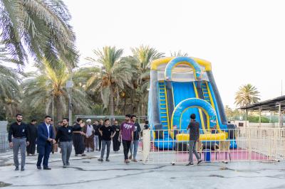 العتبة العباسية المقدسة تنظم جولة في مشاريعها الزراعية والخدمية لوفد من ميسان