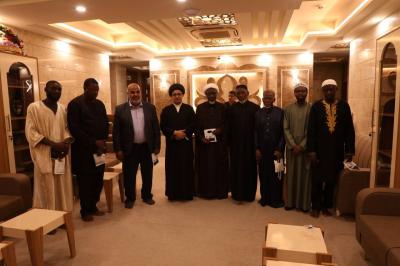 قسم الشؤون الفكرية وجمعية أهل البيت (عليهم السلام) يبحثان سبل التعاون في المجالات الثقافية والدينية
