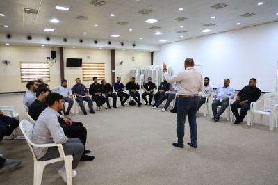 العتبة العباسية المقدسة تنظم دورة تدريبية حول السلامة المهنية لملاكاتها