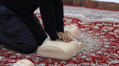 مركز الكفيل يستأنف دوراته التدريبية في الإسعافات الأولية لمنتسبي العتبة العباسية المقدسة