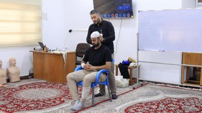 مركز الكفيل يستأنف دوراته التدريبية في الإسعافات الأولية لمنتسبي العتبة العباسية المقدسة