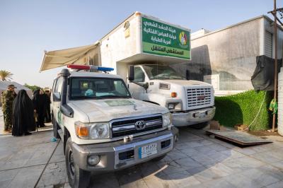 العتبة العباسية المقدسة تنفذ خطة خدمية متكاملة لزائري سامراء بذكرى شهادة الإمام الحسن العسكري (عليه السلام)
