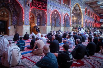قسم الشؤون الدينية يحيي ذكرى شهادة الإمام الحسن العسكري (عليه السلام)