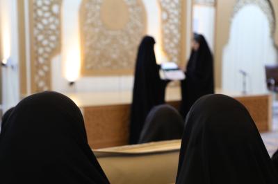 معهد القرآن الكريم النسوي يكرم الفائزات في مسابقة فضة القرآنية السابعة