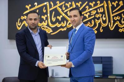 العتبة العباسية المقدسة تكرم المشاركين في مهرجان رحمة للعالمين الدولي بجامعة ديالى