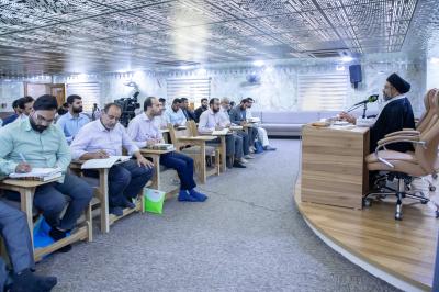 دار علوم نهج البلاغة: مشروع بناء الإنسان وتقويم اللسان يرسخ القيم التربوية لدى المشاركين