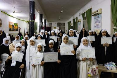 شعبة الخطابة الحسينية تختتم الموسم الثامن من مشروع الدورات الصيفية في كربلاء