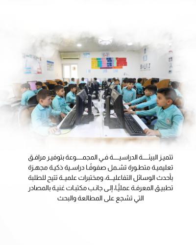 اطلع على البيئة الدراسية لمجموعة العميد التربوية في كربلاء 