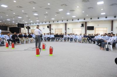 العتبة العباسية المقدسة تنظم دورة السلامة المهنية للمنتسبين الجدد