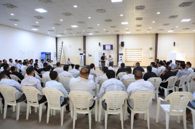 العتبة العباسية المقدسة تنظم دورة السلامة المهنية للمنتسبين الجدد