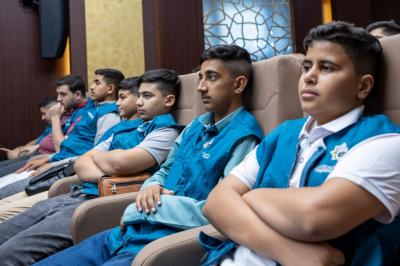قسم العلاقات العامة يختتم فعاليات مخيم البذرة الواعدة