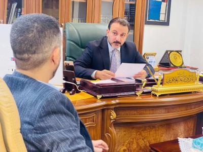 قسم الشؤون الفكرية يبحث سبل التعاون مع دار الكتب والوثائق العراقية