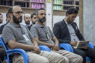 قسم الإعلام يناقش الخطط المستقبلية لتطوير أداء منتسبيه