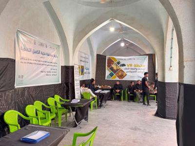 قسم العَلاقات يُنهي تحضيراته لافتتاح محطات فتية الكفيل الثقافية في مرقد الصحابي سعيد بن جبير