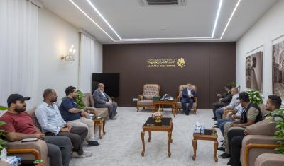 العتبة العباسية المقدسة تبحث سبل التعاون المشترك مع مديرية مجاري كربلاء