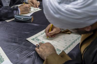 قسم العلاقات العامة يفتتح محطّات فتية الكفيل الثقافية في مزار التابعي سعيد بن جبير