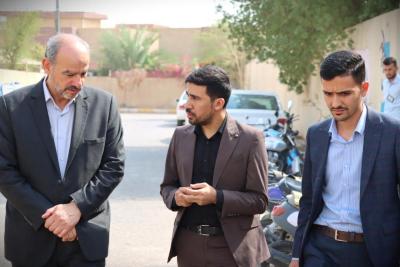 إدارة العتبة العباسية المقدسة تزور مدرستَي نور العباس الابتدائية والمتوسطة للبنين