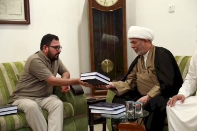 قسم شؤون المعارف يبحث سبل تعزيز التعاون المشترك مع المكتبات التراثية والثقافية في النجف الأشرف