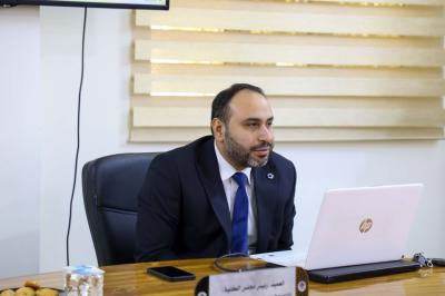 جامعة العميد تنظم ورشة تدريبية عن برنامج منصة التعليم العالي