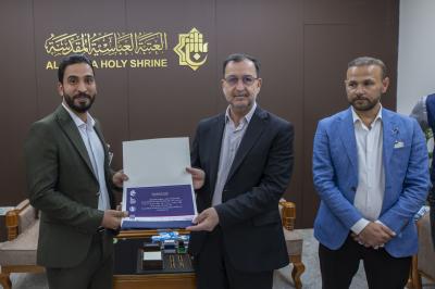 العتبة العباسية المقدسة تكرّم المشاركين في دورة الصحة والسلامة المهنية