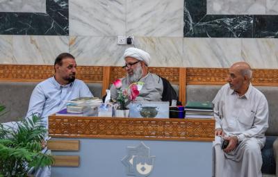 خدمات متنوعة يقدمها قسم الشؤون الدينية للزائرين في ليلة الجمعة