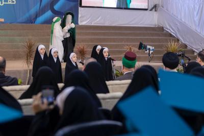 العتبة العباسية المقدسة تطلق فعاليات حفل تخرج طالبات مدارس الكفيل الدينية النسوية