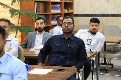 قسم الصيانة الهندسية ينظم دورة تخصصية عن الصحة والسلامة المهنية للمنتسبين