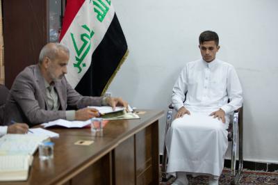 المجمع العلمي يجري الاختبارات التمهيدية لمسابقة العميد القرآنية