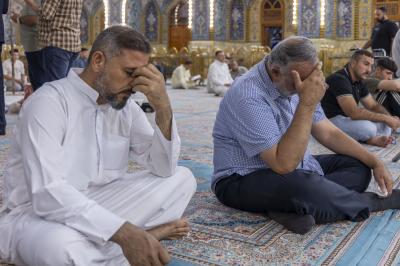 العتبة العباسية المقدسة تقيم مجلس عزاء لإحياء ذكرى شهادة السيدة الزهراء (عليها السلام)