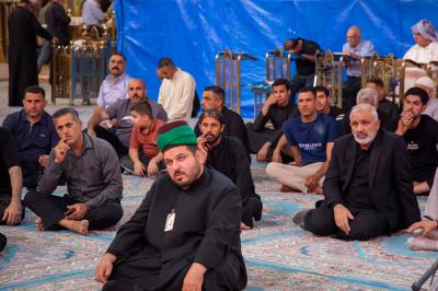 العتبة العباسية المقدسة تقيم مجلس عزاءٍ لإحياء ذكرى شهادة السيدة الزهراء (عليها السلام)