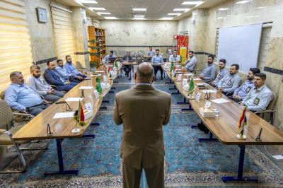 قسم التطوير ينظم دورة تدريبية عن حل المشكلات واتخاذ القرارات لعدد من المنتسبين