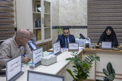 قسم الشؤون الطبية يناقش مع هيأة الجود التطوعية تعزيز الخدمات الصحية في الزيارات المليونية