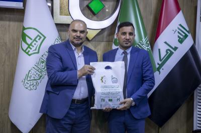 جمعية العميد تبحث مع جامعة كربلاء توقيع اتفاقية تعاونٍ مشترك في الجوانب العلمية والبحثية