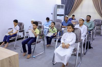 المجمع العلمي يُطلق دورةً لحفظ القرآن الكريم ويُقيم محفلًا قرآنيًا في الديوانية والنجف