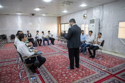 قسم الشؤون الفكرية ينظّم دورة تخصصية في القراءة السريعة لجمعيّة كشّافة الكفيل