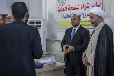 دعمًا لجهودها الخيرية.. جامعة العميد تجهّز العيادة المجانية في ذي قار بالأجهزة الطبية