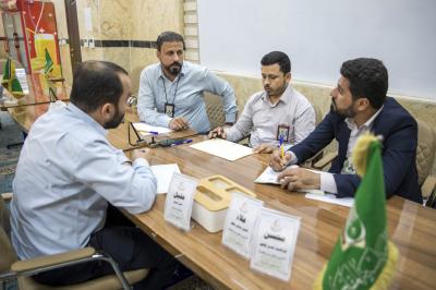 قسم التطوير يقيم دورة تدريبية عن إعداد المراسلات والمخاطبات الإدارية