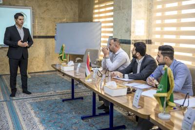 قسم التطوير يقيم دورة تدريبية عن إعداد المراسلات والمخاطبات الإدارية