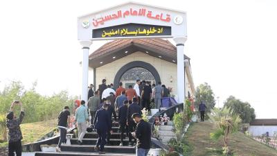 الحزام الأخضر الجنوبي الأول يستضيف وفدًا من محافظة البصرة ضمن نشاطات قسم الشؤون الفكرية والثقافية