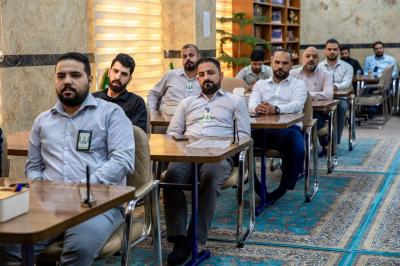 قسم التطوير يقدم محاضرة ثقافية حول كتاب نهج البلاغة لملاكاته