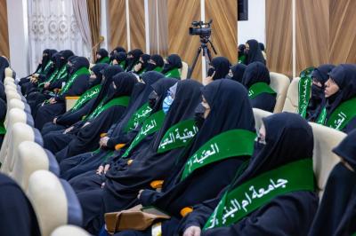 طالبة في جامعة أم البنين (عليها السلام) تعلن مشروعين علميين مستقبليين