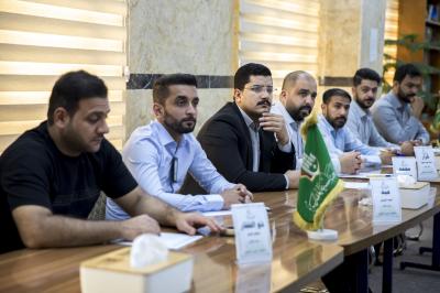 قسم التطوير ينظم دورة عن أخلاقيات العمل الوظيفي لعددٍ من ملاكات العتبة العباسية المقدسة