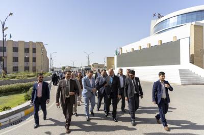 المشاركون في الملتقى التربوي يطلعون على عدد من مشاريع العتبة العباسية المقدسة