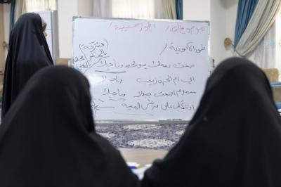 شعبة الخطابة الحسينية النسوية تنظم اختبارًا تقويميًا لمبلّغات برنامج (ثمار العطاء)