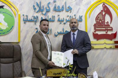 العتبة العباسية المقدسة تقيم ورشة تدريبية عن السلامة المهنية في جامعة كربلاء
