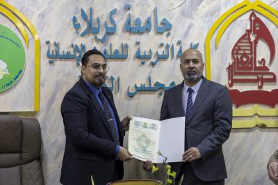 العتبة العباسية المقدسة تقيم ورشة تدريبية عن السلامة المهنية في جامعة كربلاء