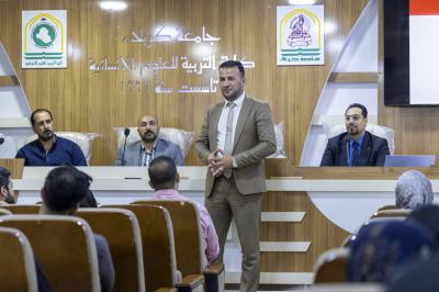 العتبة العباسية المقدسة تقيم ورشة تدريبية عن السلامة المهنية في جامعة كربلاء